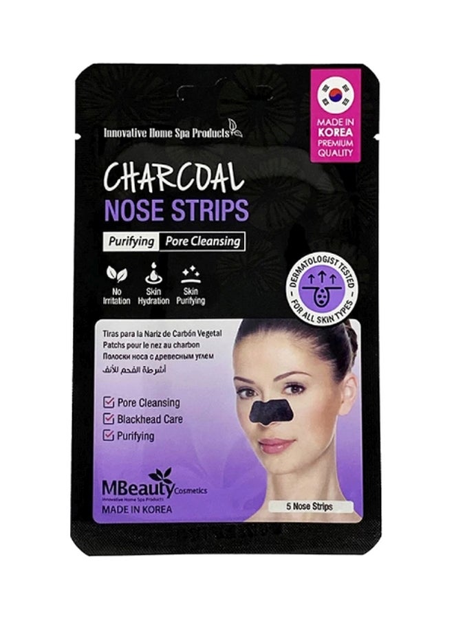 MBEAUTY CHARCOAL NOSE STRIPS 5S