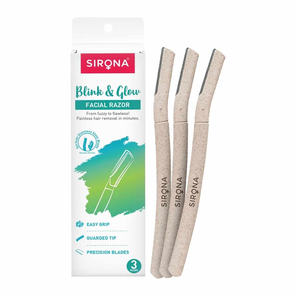 SIRONA BLINK&GLOW FACIAL RAZOR 3S