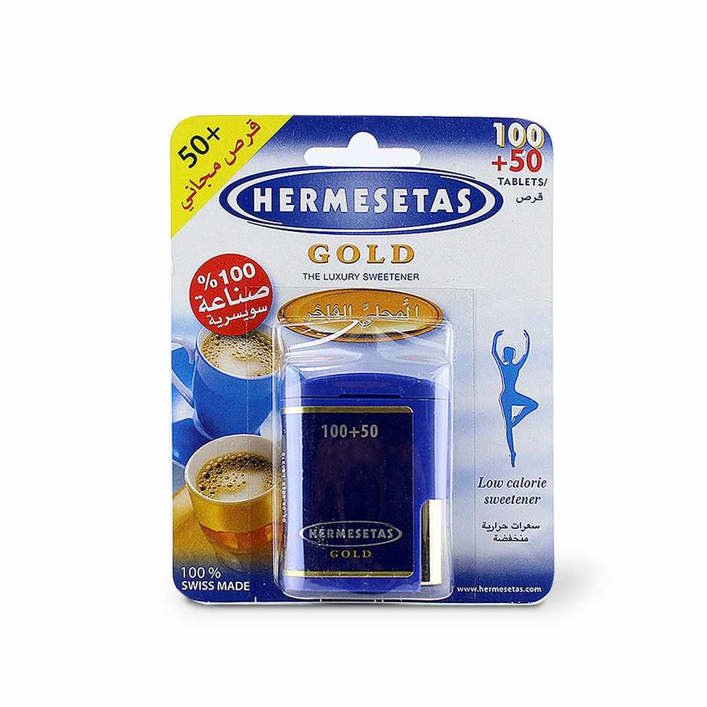 HERMESETAS GOLD SWEETNER 100+50TABS