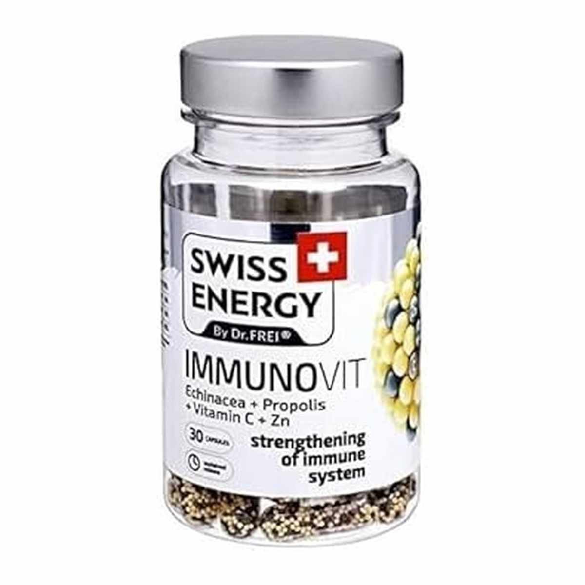 SWISS ENERGY IMMUNOVIT CAPS 30'S