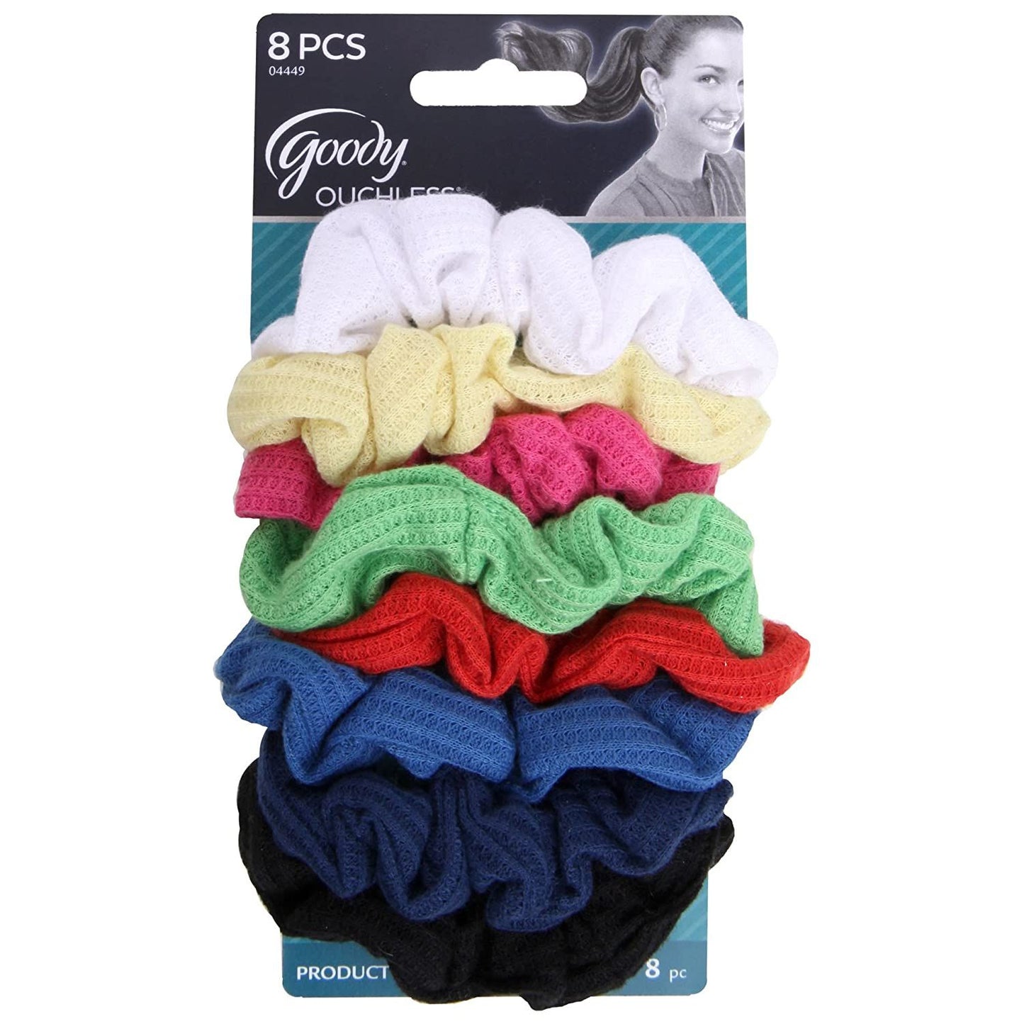 Goody Scrunchie Ribbed 8 Pieces