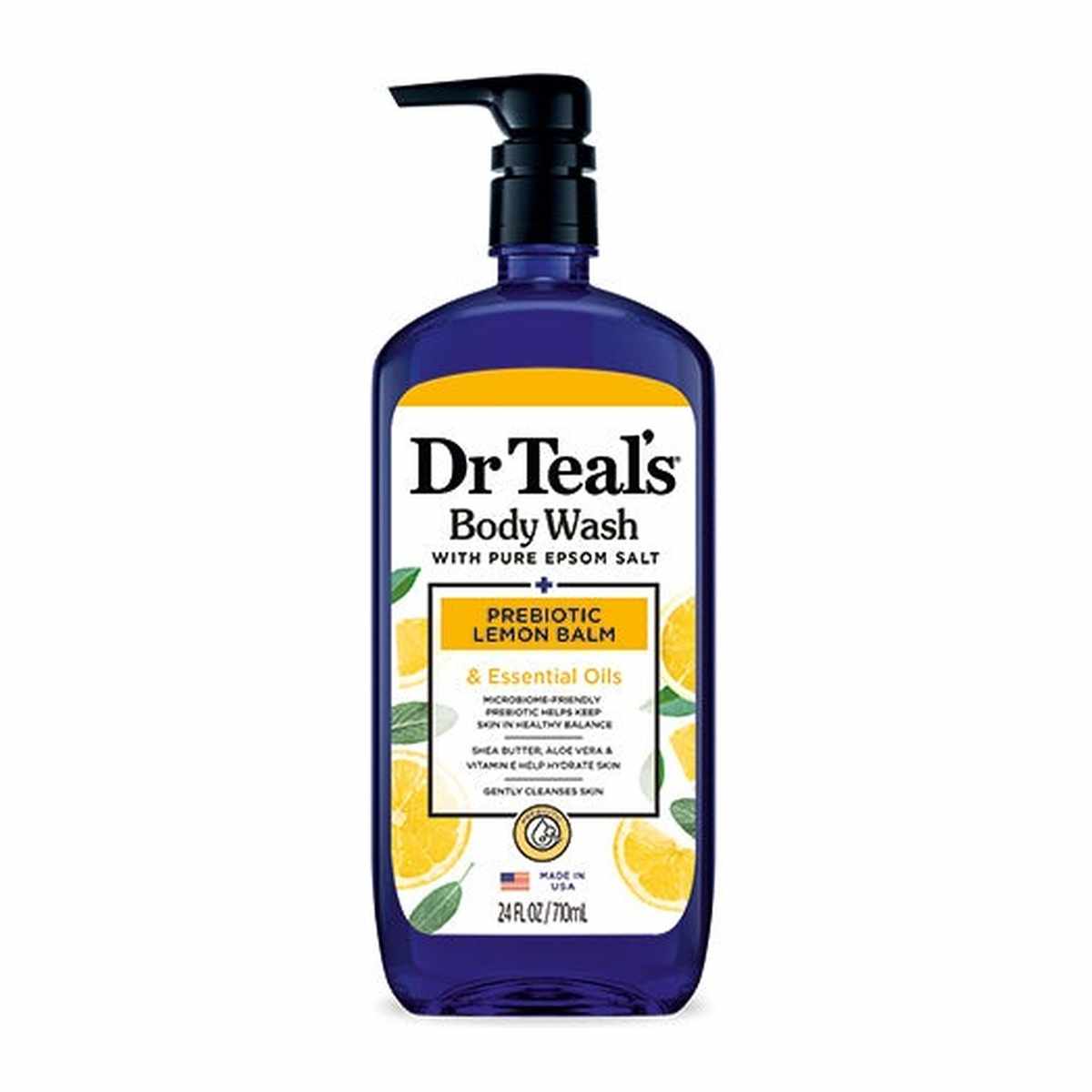 DR TEALS PREBIOTIC LEMON BALM BODY WASH 710ML