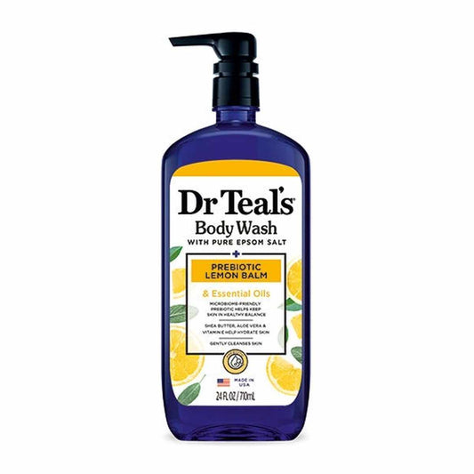 DR TEALS PREBIOTIC LEMON BALM BODY WASH 710ML