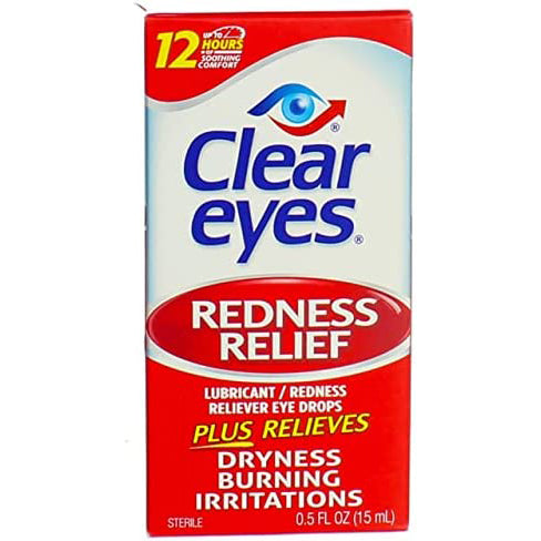 CLEAR EYES REDNESS RELIEF 15ML