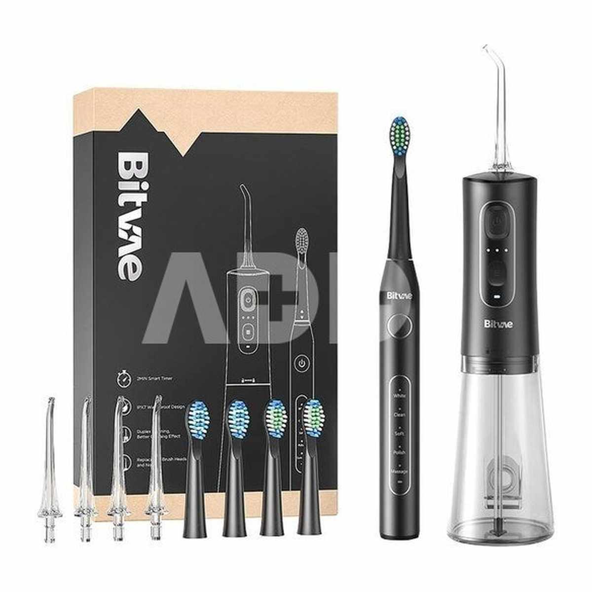 BITVAE D2 BLACK TB+C2 WATER FlOSSER 4H +4N