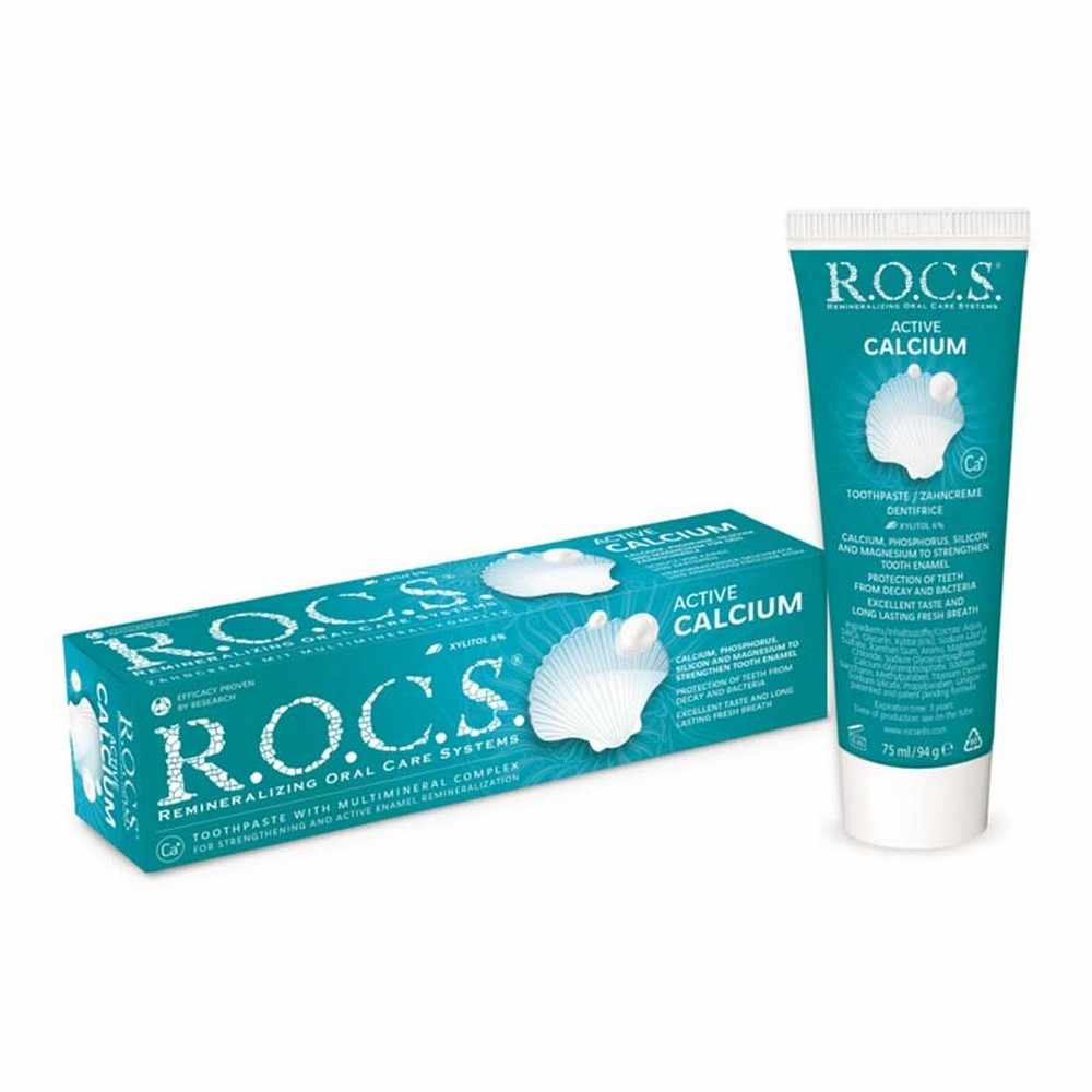 ROCS ACTIVE CALCIUM TOOTH PASTE