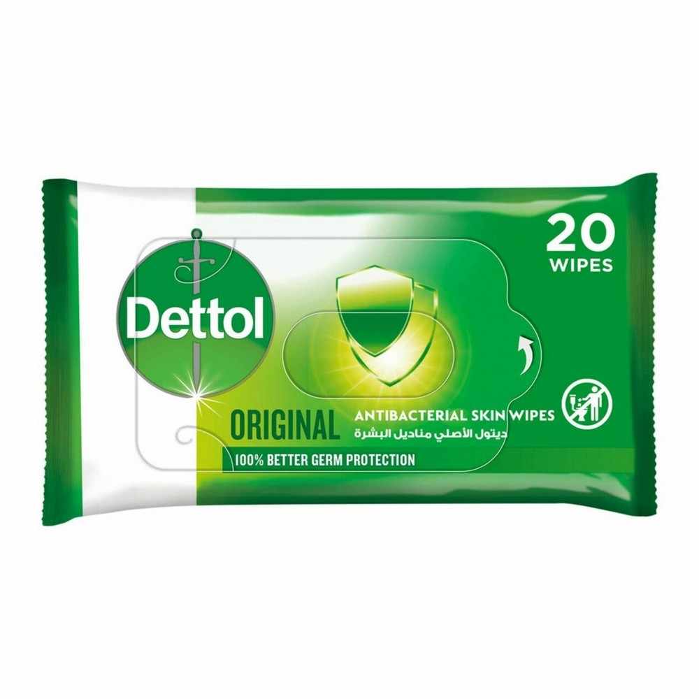 DETTOL WIPES ORIGINAL 20S