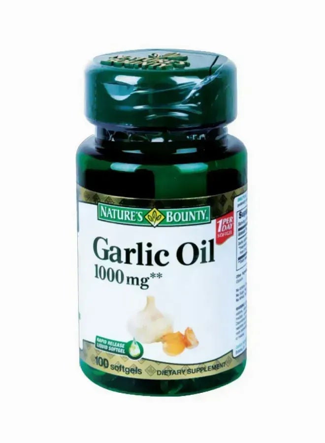 NB GARLIC OIL 1000MG CAPSULES 100'S