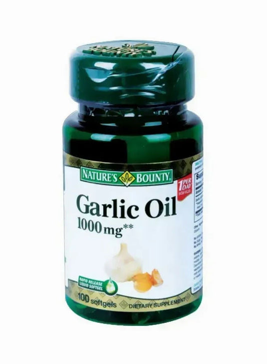 NB GARLIC OIL 1000MG CAPSULES 100'S