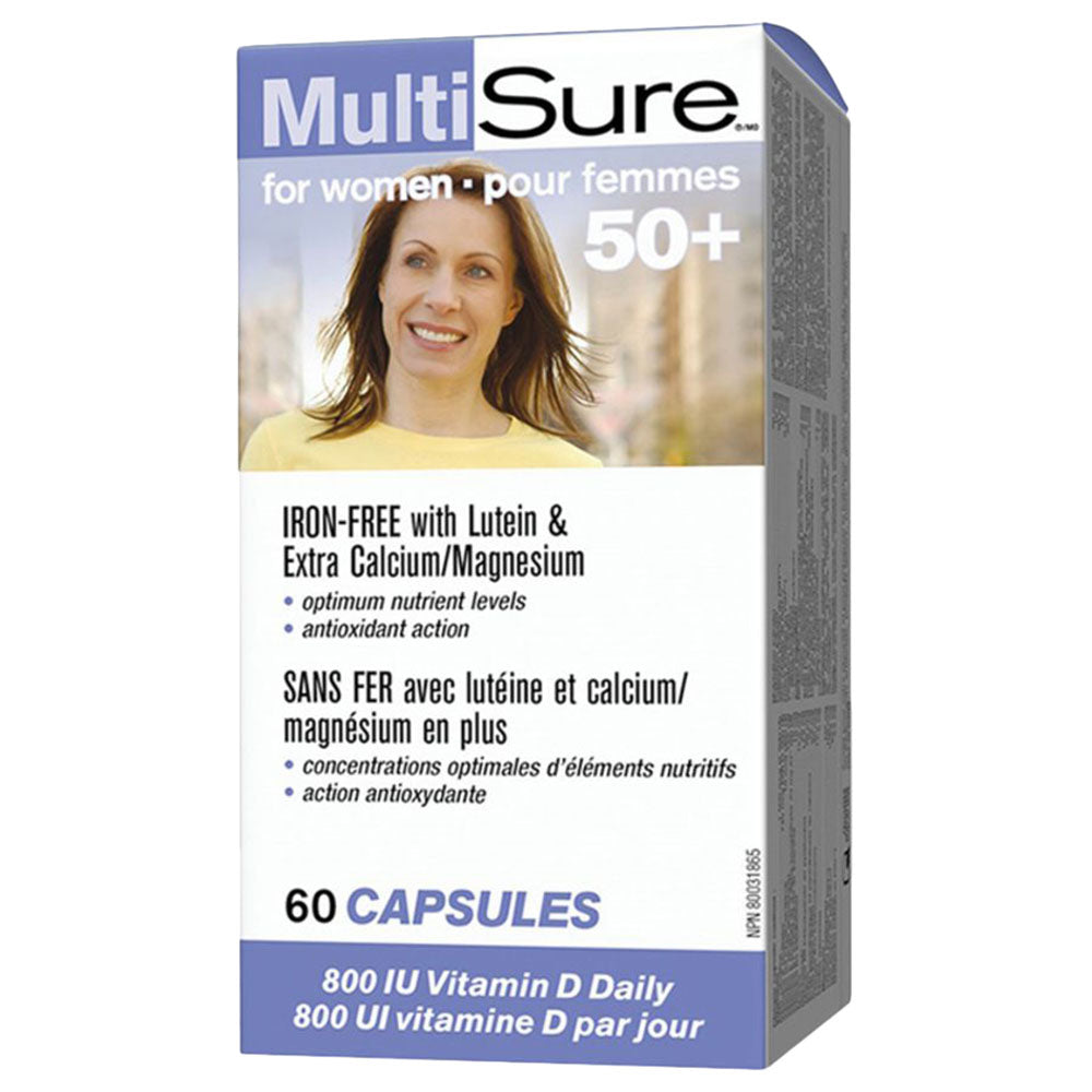 WN MULTISURE FOR WOMEN 50+ 60CAPSULES