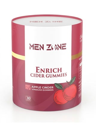 ENRICH MEN ZONE APPLE CIDER GUMMIES 30S