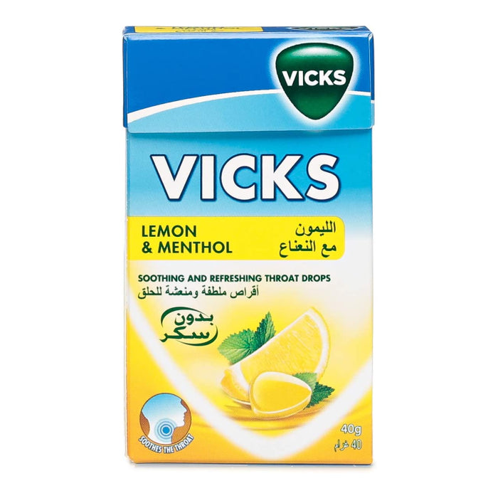 VICKS LEMON&MENTHOL 40G 6046