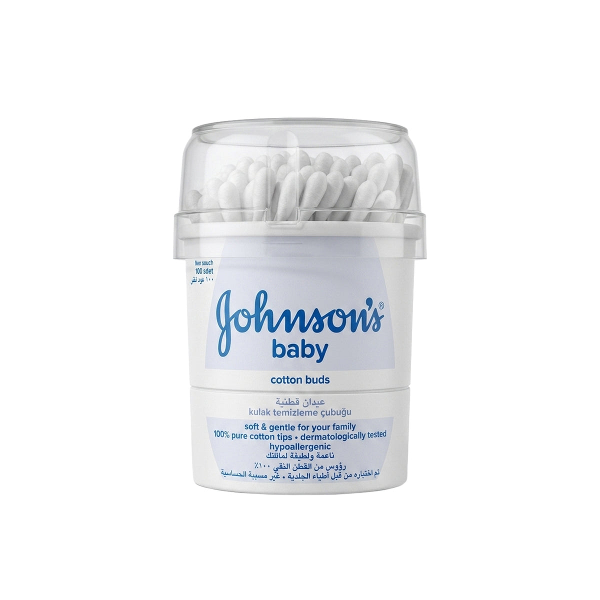 JOHNSONS COTTON BUDS 100PCS