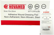 NOVAMED ADHESIVE DRESSING 10X25CM