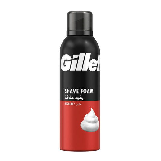 GILLETTE SHAVE FOAM REGULAR 200ML