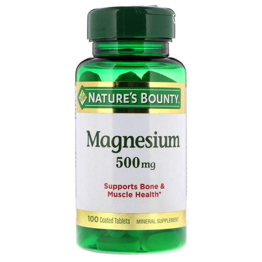 NB MAGNESIUM 500MG TABS 100'S