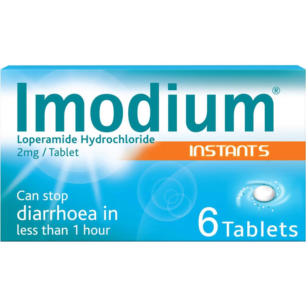 IMODIUM INSTANTS 2MG 6's Blister
