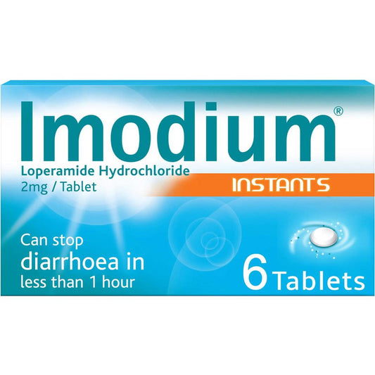 IMODIUM INSTANTS 2MG 6's Blister