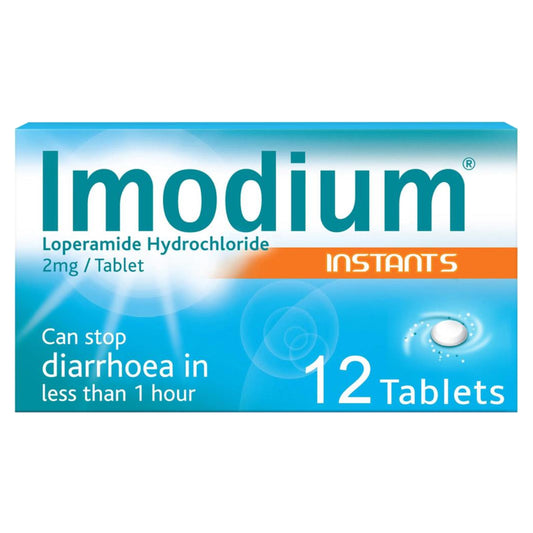 IMODIUM INSTANTS 2MG 12's (6's Blister x 2)
