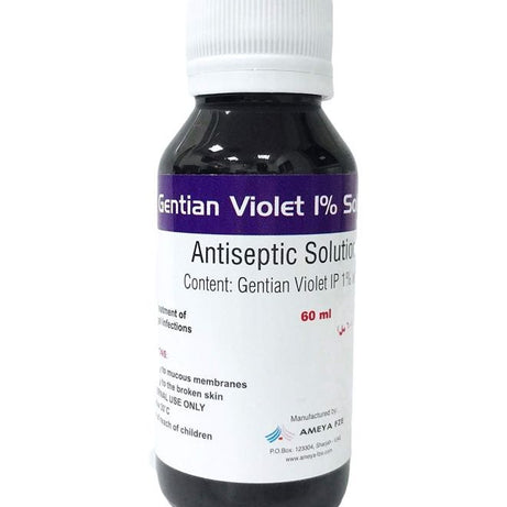AMEYA GENTIAL VIOLET 1% SOLUTION 60ML