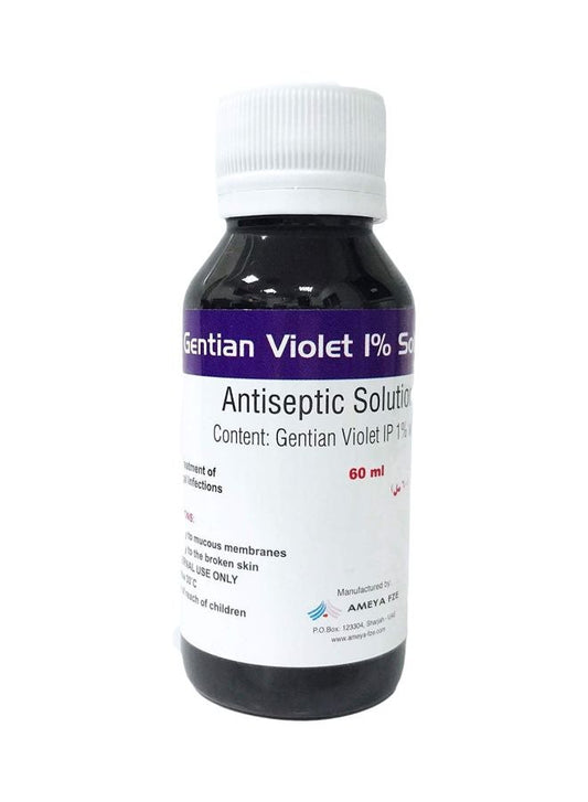 AMEYA GENTIAL VIOLET 1% SOLUTION 60ML