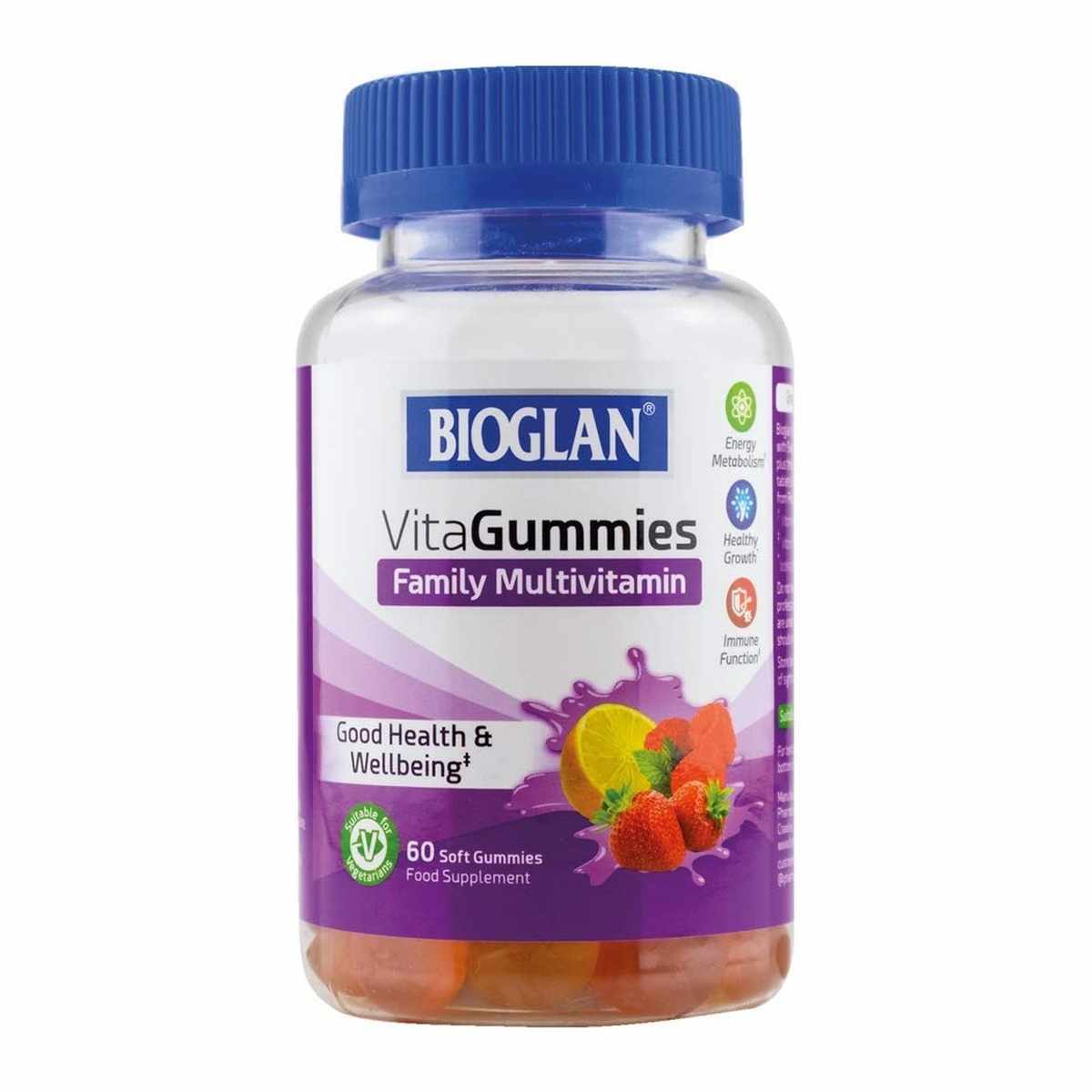 BIOGLAN VITAGUMMIES FAMILY MULTVITAMIN 60S