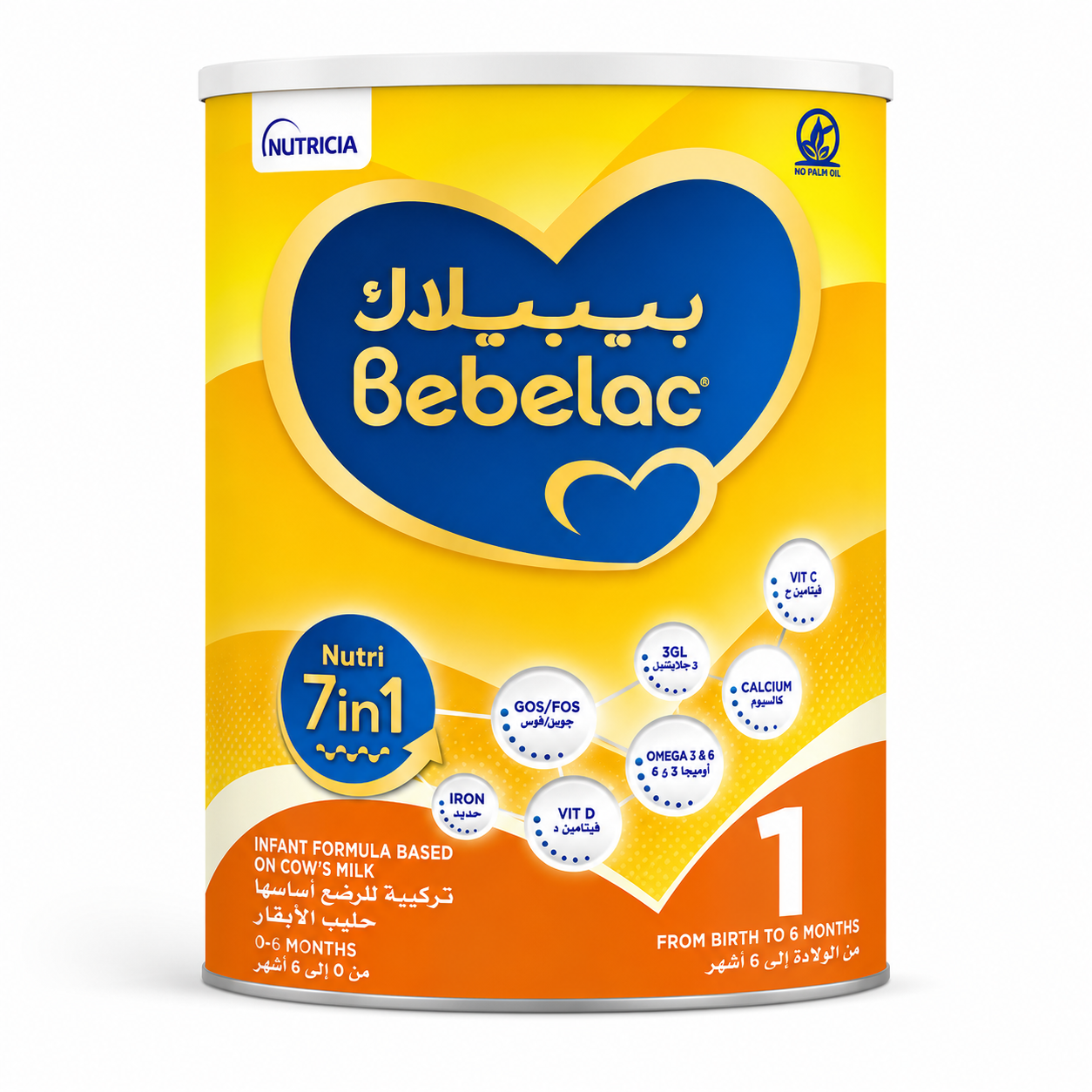 BEBELAC NUTRI 7IN1 1 MILK 800G