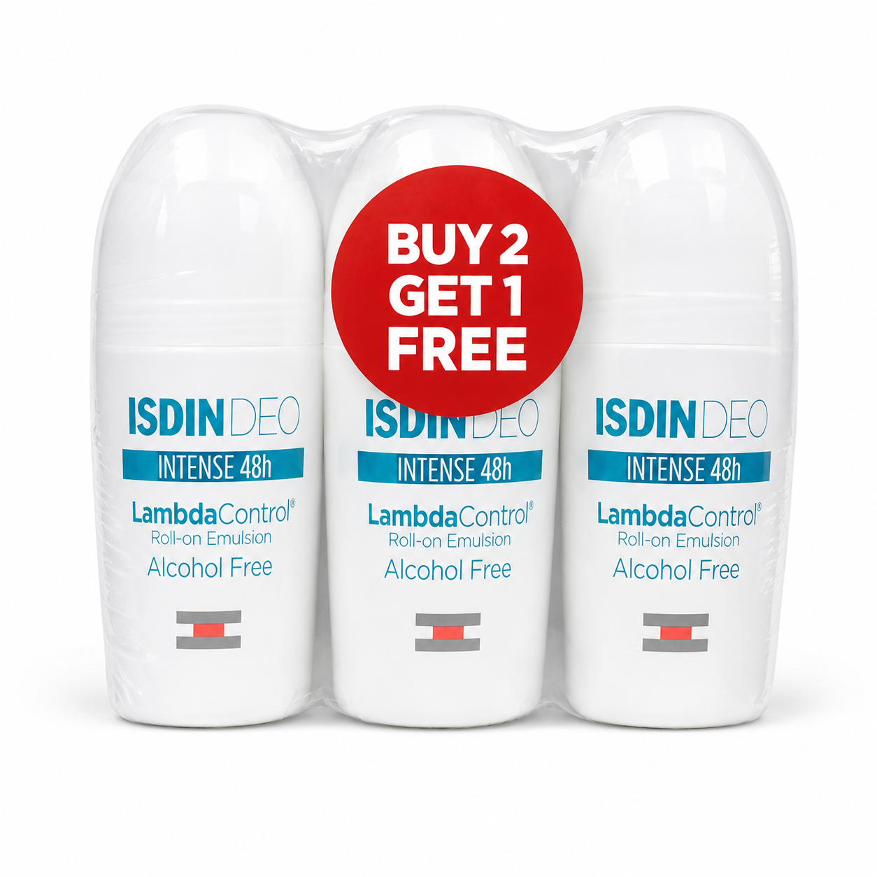 ISDIN 3216 DEO ALCOHOL-FREE ROLL ON PROMO 2+1