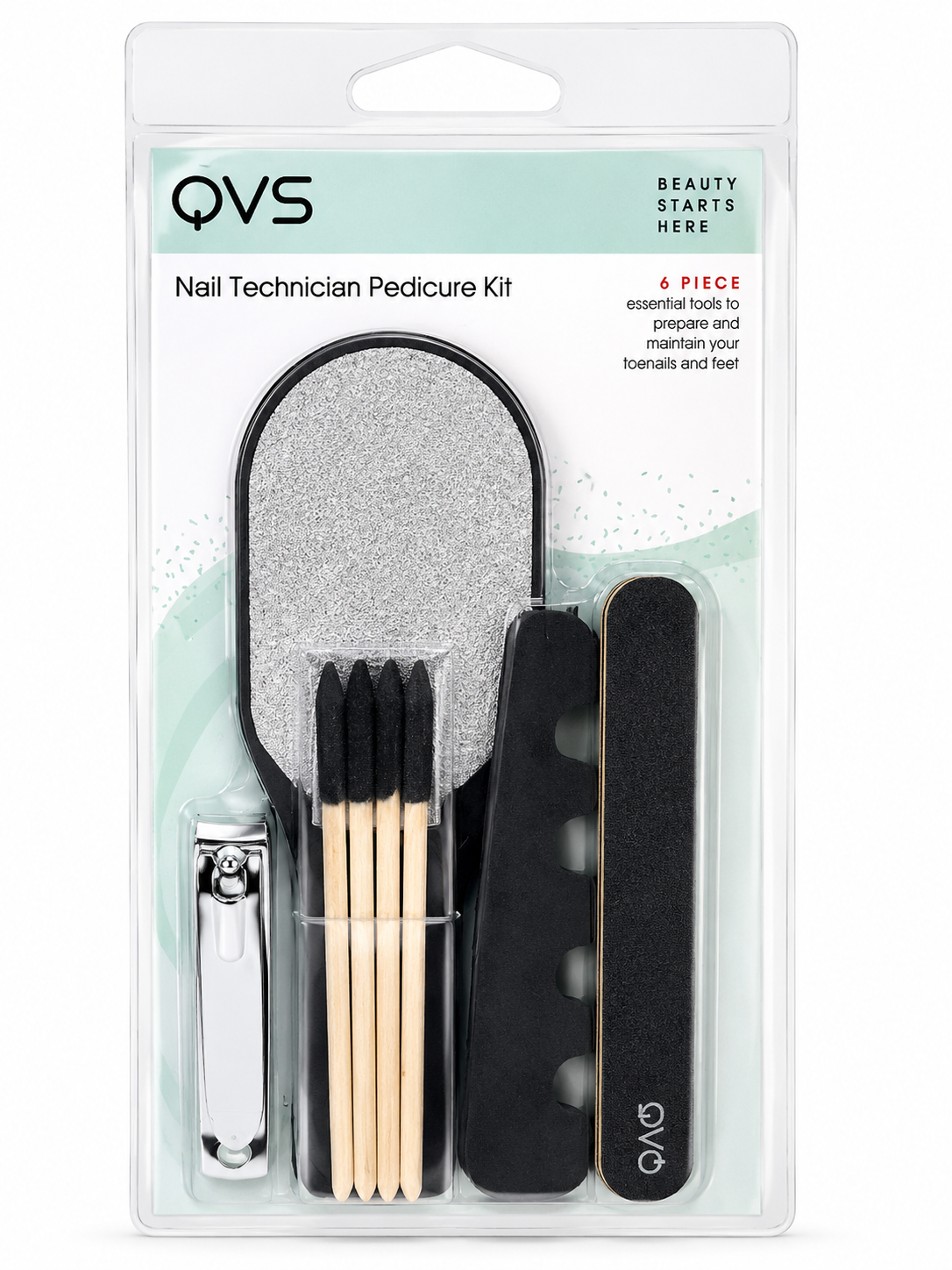 QVS NAIL PEDICURE KIT