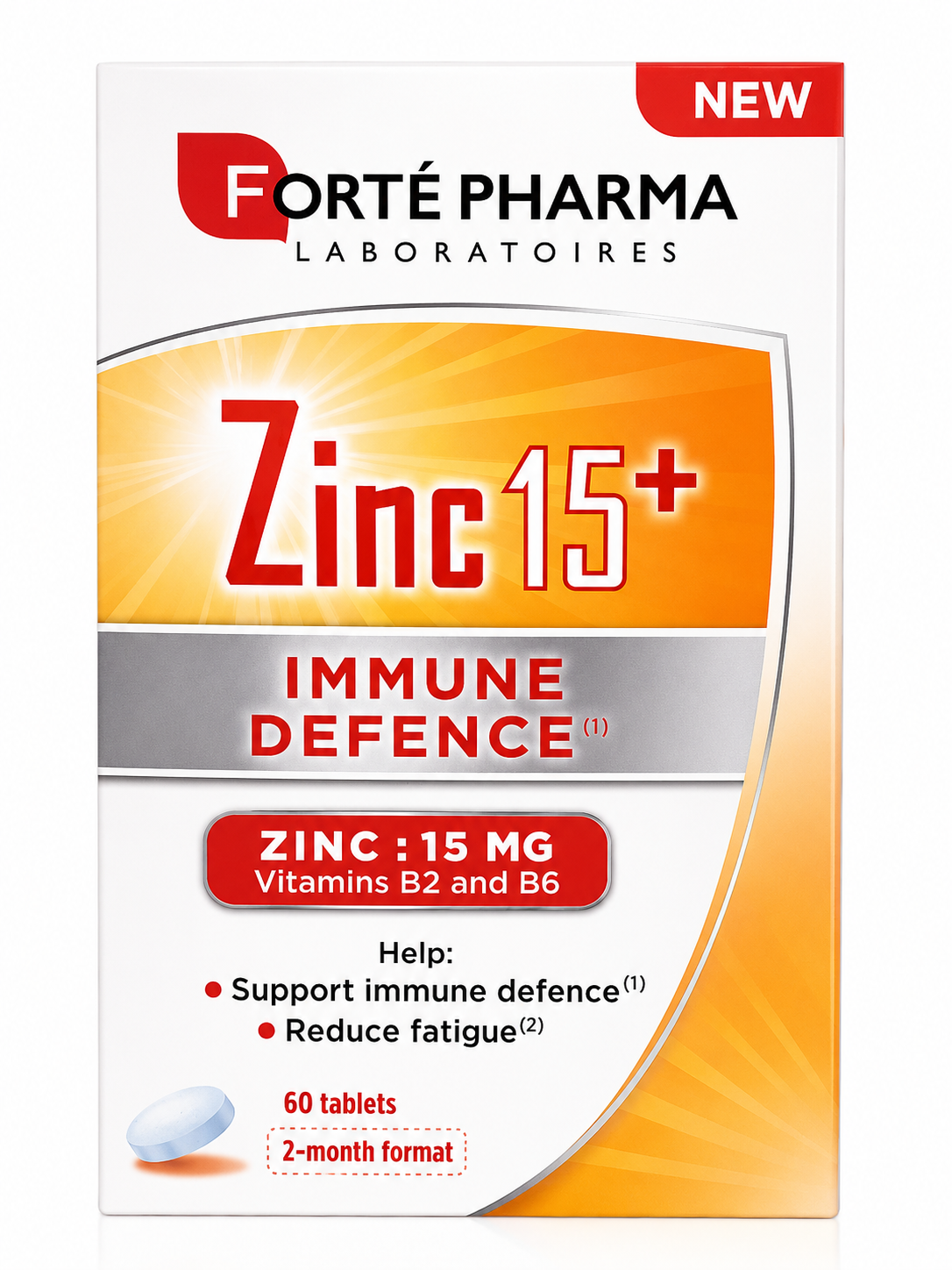 FORTE PHARMA ZINC 15+TAB 60S