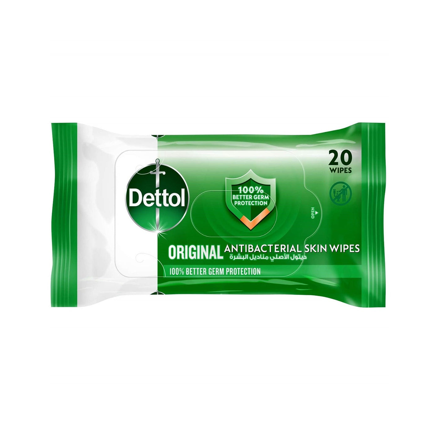 DETTOL WIPES ORIGINAL 20S