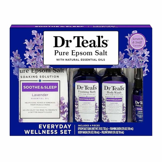DR TEALS LAVENDER EUCALYPTUS ASSORTED GIFT SET 4S