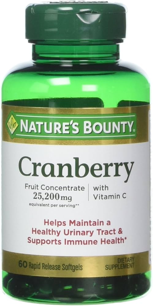 NB CRANBERRY 25,200MG WITH VIT C SOFTGEL 60S