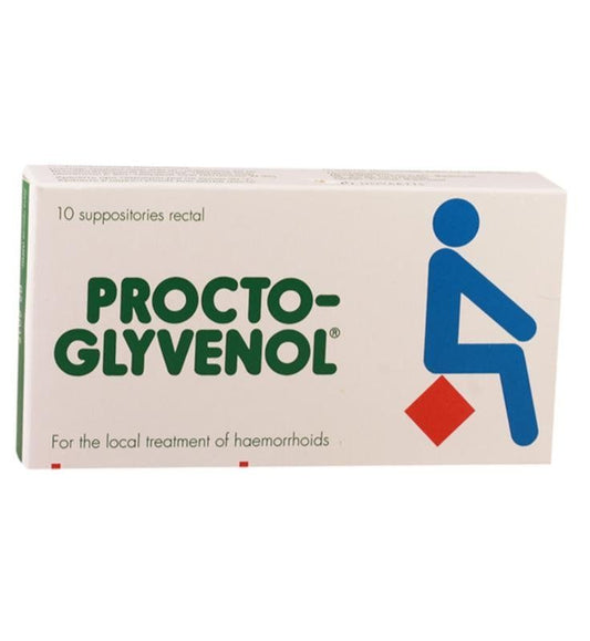 PROCTO GLYVENOL SUPP 10's
