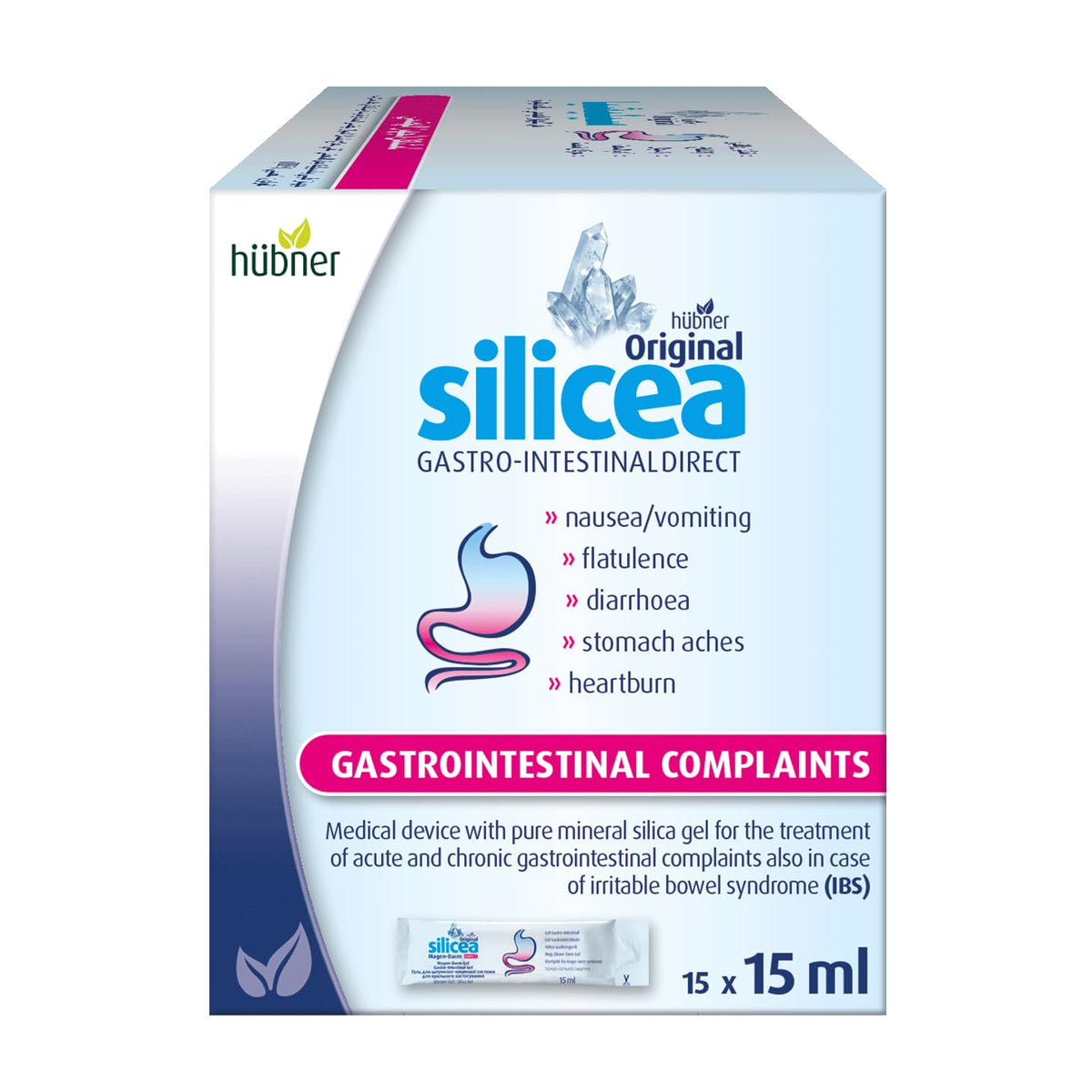 SILICEA GASTRO INTESTINAL GEL SACHET 15S