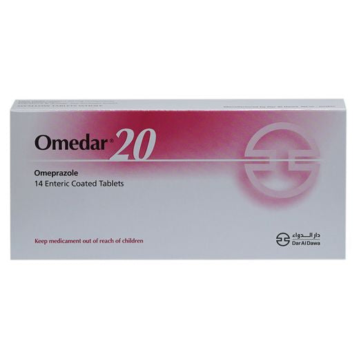 OMEDAR 20MG TAB 14S