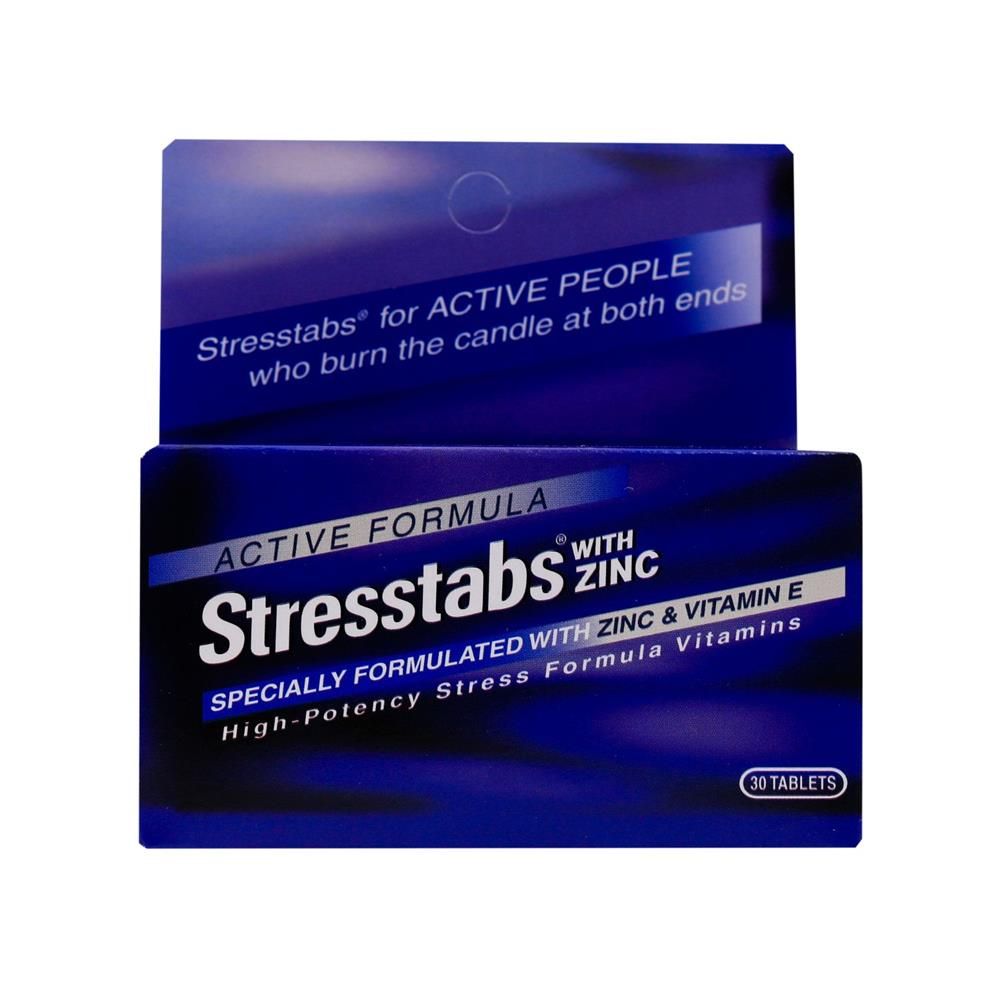 STRESS TAB WITH ZINC 30'S BOTTLE