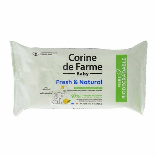 CDF FRESH&Natural BABY WIPES BIODEGRADABLE 56S