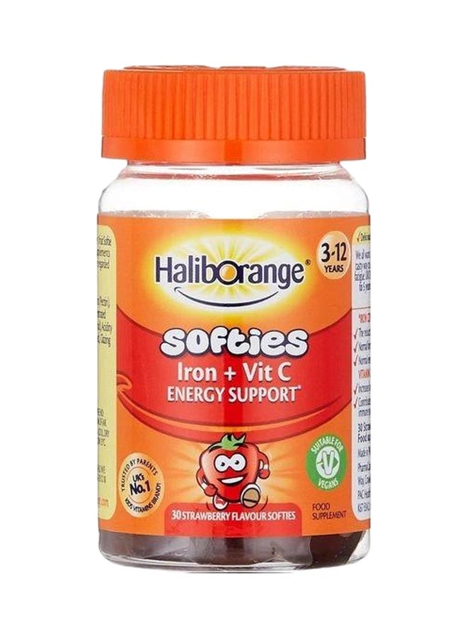 HALIBORANGE SOFTIES IRON + VITAMIN C 30'S