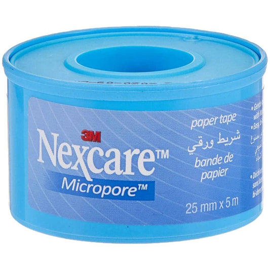 NEXCARE 3048 MICROPORE PAPER TAPE 25MMX5M 12/PACK