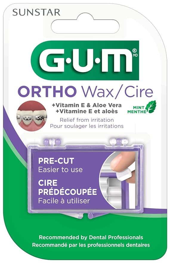 Gum Ortho Orthodontic Wax Mint
