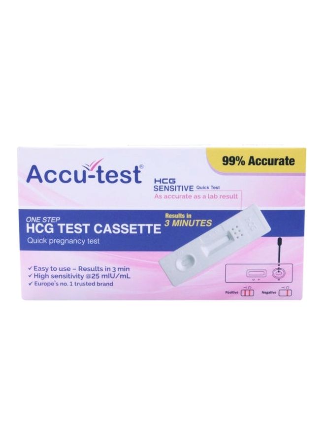 ACCURATEST HCG PREGNANCY TEST MIDSTREAM