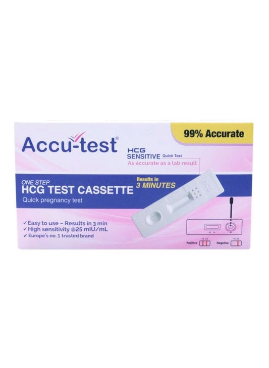 ACCURATEST HCG PREGNANCY TEST MIDSTREAM