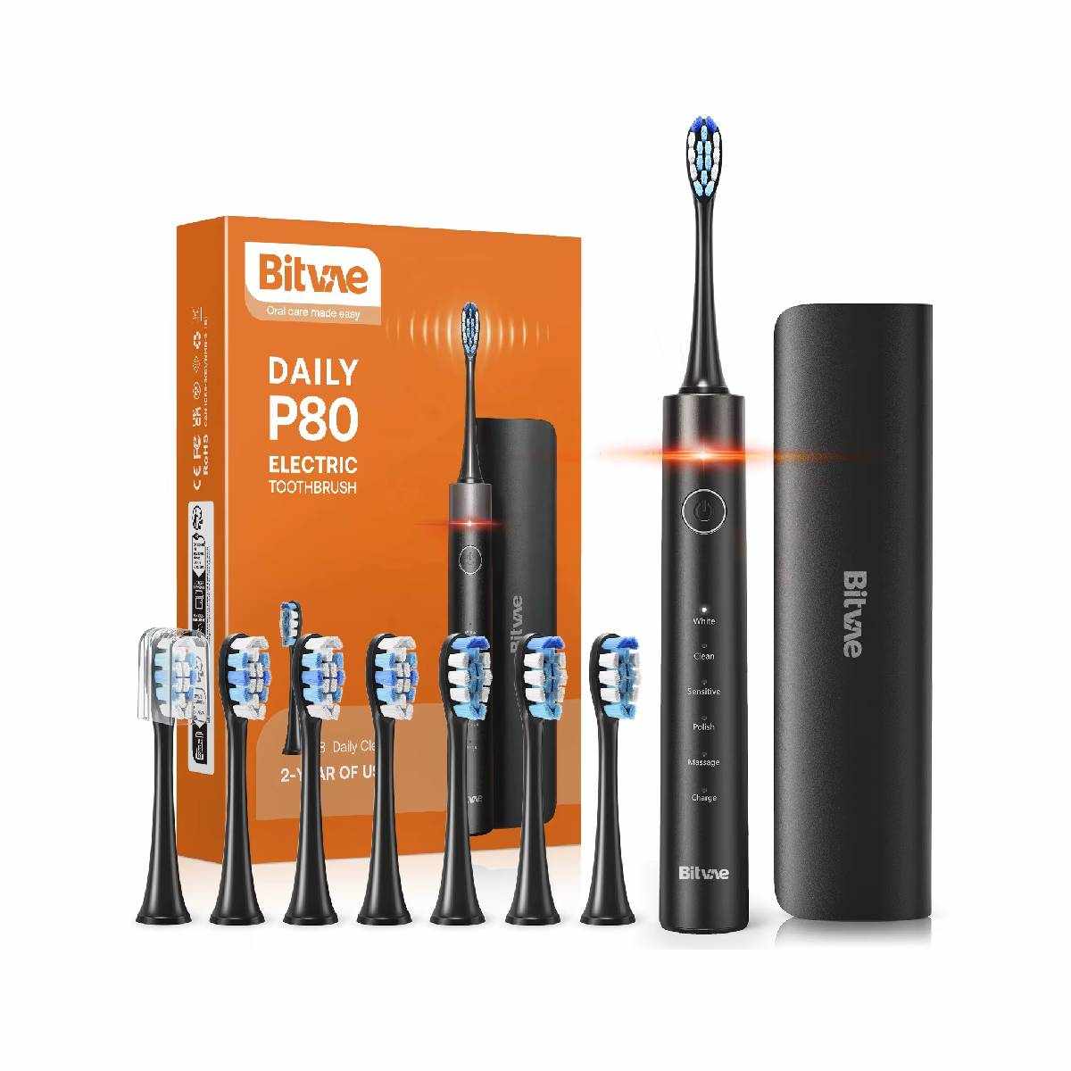 BITVAE P80 BLACK ELECTRIC TB 8HEADS+H6