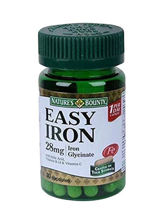 NB EASY IRON 28MG CAPSULES 30'S