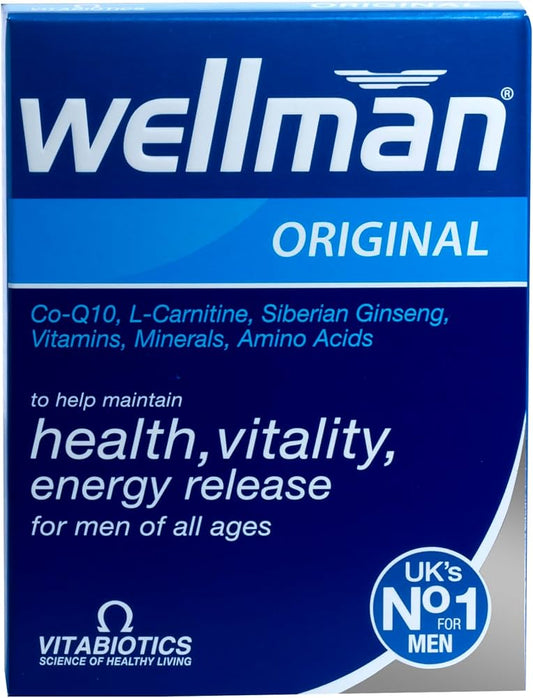 VITABIOTICS WELLMAN 30 TAB