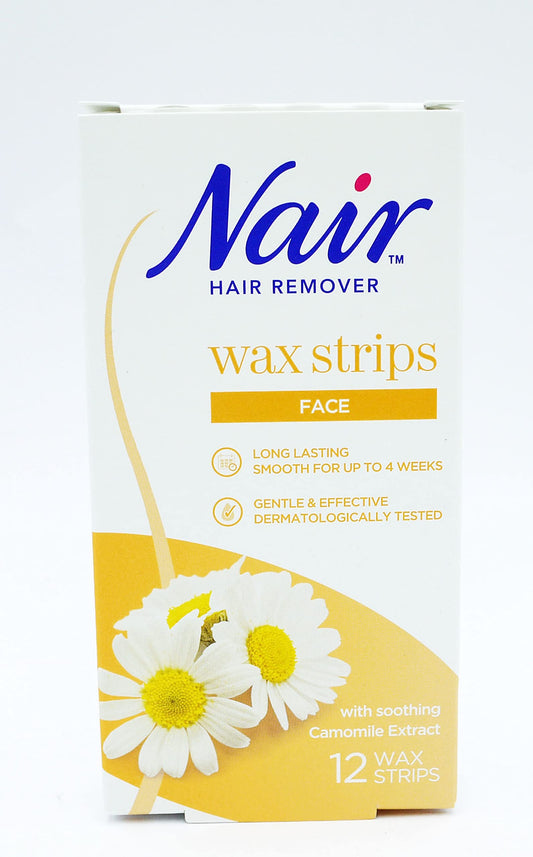 NAIR HAIR REOMVER FACE STRIPS