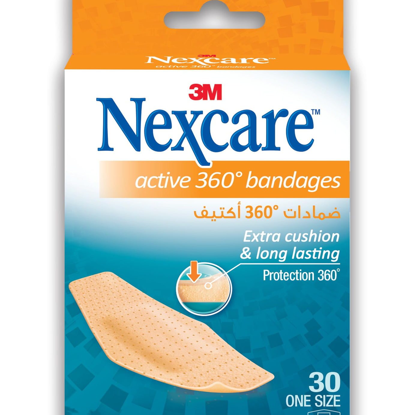 NEXCARE 572-30 ACTIVE BANDAGES 30S