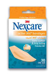 NEXCARE 572-30 ACTIVE BANDAGES 30S