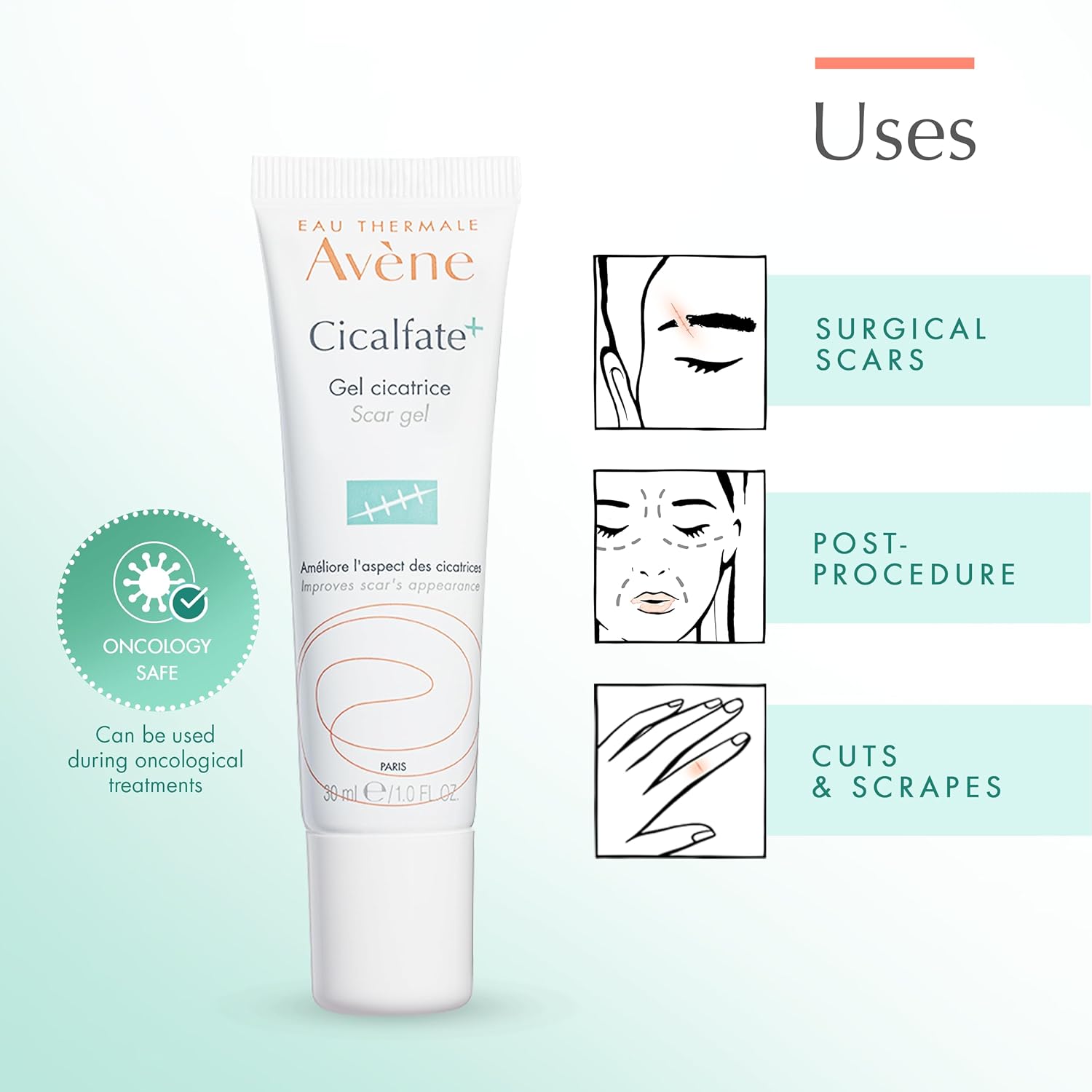 AVENE 7088 CICALFATE+ SCAR GEL 30ML